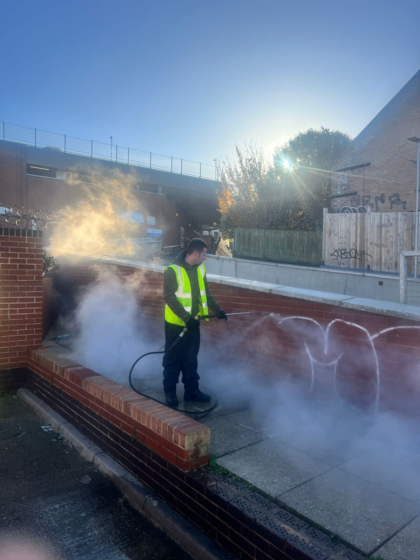 Graffiti removal in Kent