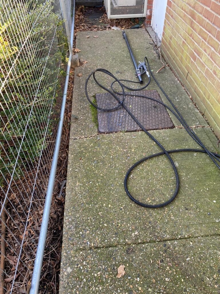 Exterior Floor Cleaning at Tesco