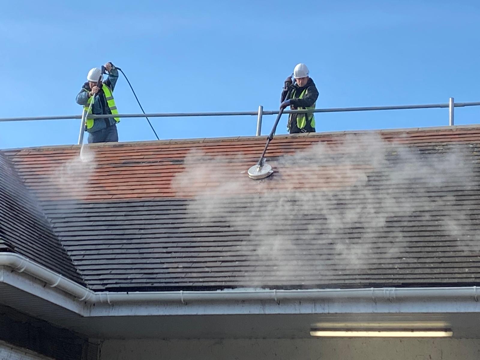 Roof cleaning in Ashford